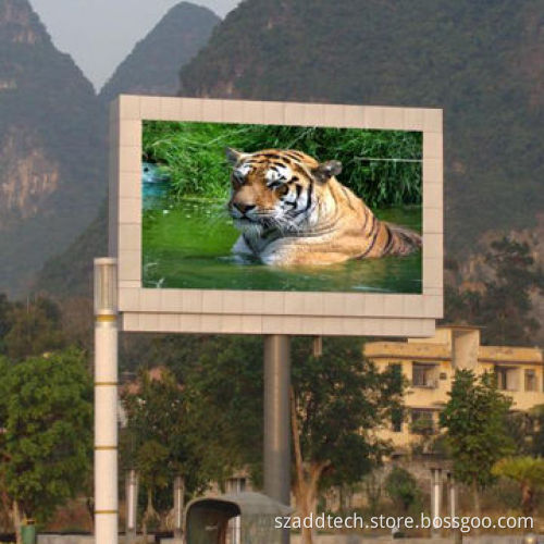 P8 LED Billboard, Installed Near the Highway for Advertising Use